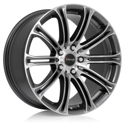 Avus Racing AC-MB1 R20 W9.5 PCD5x120 ET45 DIA72.6 Anthracite Polished