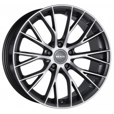 Mak Munchen R19 W8.5 PCD5x112 ET35 DIA76.1 Gun Metallic Mirror Face