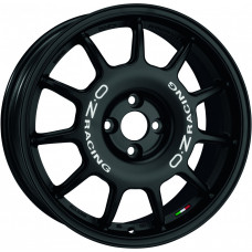 OZ Leggenda R17 W7 PCD4x100 ET42 DIA68.1 Matt Black White Lettering