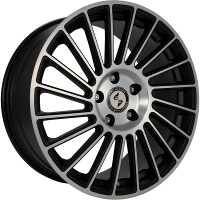 EtaBeta Venti-R R18 W7.5 PCD5x108 ET45 DIA73.1 Matt Black Polished