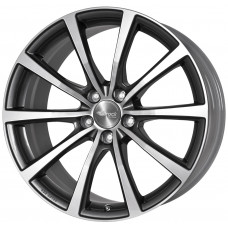 Brock B32 R19 W8.5 PCD5x114.3 ET35 DIA72.6 Himalaya Grey Polished