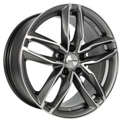 GMP Italia Atom R20 W9 PCD5x112 ET25 DIA66.6 Anthracite Diamond