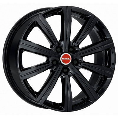 Mak Birmingham R20 W8.5 PCD5x108 ET45 DIA63.4 Gloss Black