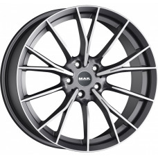 Mak Fahr R20 W9 PCD5x112 ET44 DIA66.6 Gun Metal Mirror Face