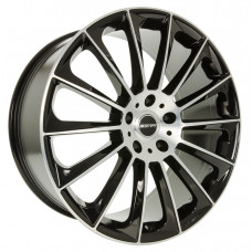 GMP Italia Stellar R21 W9 PCD5x108 ET45 DIA63.4 Black Diamond