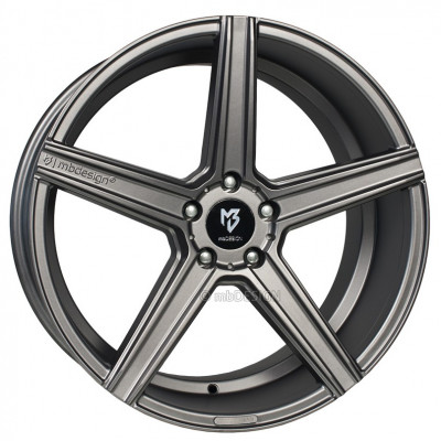 MB Design KV1 R20 W9 PCD5x108 ET21 DIA75.1 Matt Grey