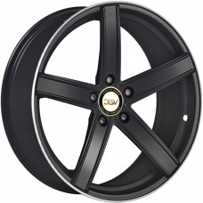 EtaBeta Uros R20 W9 PCD5x112 ET35 DIA78.1 Black Matt Lip Polished