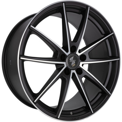 EtaBeta Manay R20 W9 PCD5x130 ET45 DIA71.6 Black Matt Full Polished