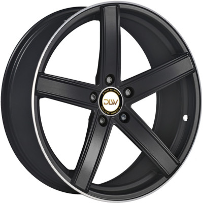 EtaBeta Uros R20 W9 PCD5x112 ET26 DIA78.1 Black Matt Lip Polished