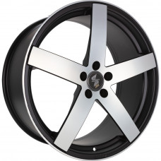 EtaBeta Uros R20 W9 PCD5x112 ET25 DIA78.1 Black Matt Full Polished