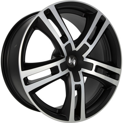 EtaBeta Uriel R20 W9 PCD5x112 ET55 DIA66.6 Black Matt Polished