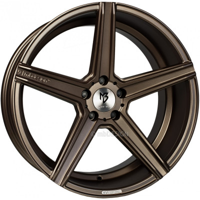 MB Design KV1 R19 W9.5 PCD5x108 ET45 DIA75.1 Bronze Silk Matt