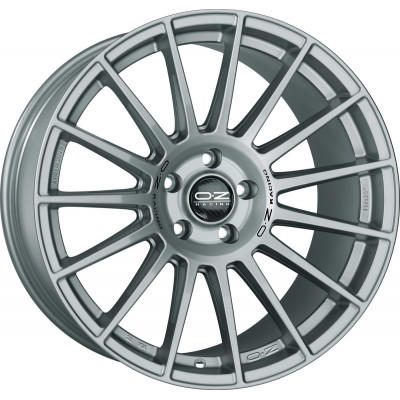 OZ Superturismo Dakar R20 W8.5 PCD5x112 ET30 DIA79.1 Matt Race Silver Black Lettering