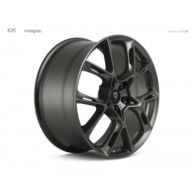 MB Design KX1 R20 W8.5 PCD5x112 ET35 DIA75.1 Matt Grey