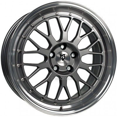 MB Design LV1 R20 W9 PCD5x112 ET42 DIA66.6 Grey Polished