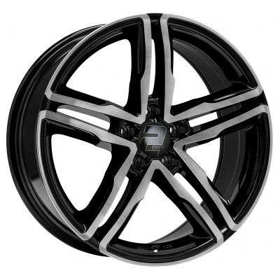 WheelWorld WH11 R17 W7.5 PCD5x112 ET45 DIA66.6 Black Gloss Polished