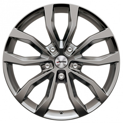 Autec Uteca (U) R17 W7.5 PCD5x105 ET36 DIA56.6 Titanium Silver