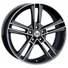 Autec Rias (R) R19 W8.5 PCD5x108 ET45 DIA70.1 Black Metallic Polished