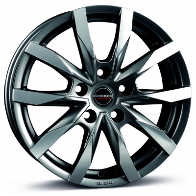 Borbet CW5 R18 W7.5 PCD5x112 ET48 DIA66.5 Mistral Anthracite Glossy Polished