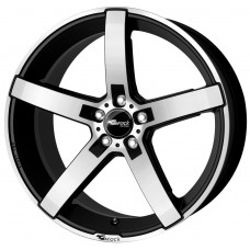 Brock B35 R19 W8.5 PCD5x112 ET30 DIA66.6 Black Matt Polished
