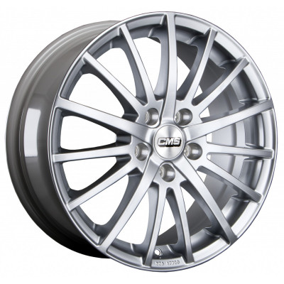 CMS C16 R16 W6.5 PCD4x100 ET42 DIA67.1 Racing Silver