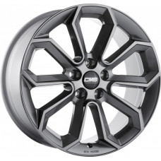 CMS C20 R17 W7.5 PCD5x108 ET47 DIA63.4 Titanium Gloss