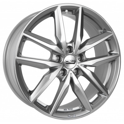 CMS C28 R18 W7.5 PCD5x112 ET51 DIA57.1 Racing Silver