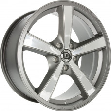Diewe Wheels Trina II R17 W7 PCD5x100 ET40 DIA63.5 Platinum matt with stainless steel inlays
