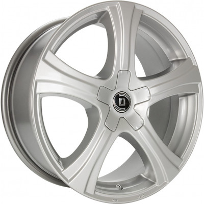 Diewe Wheels Barba R18 W8 PCD5x120 ET30 DIA72.6 Silver