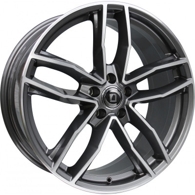 Diewe Wheels Alito R18 W8 PCD5x114.3 ET35 DIA67.1 Platin S Machined