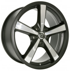 Diewe Wheels Trina II R18 W8 PCD5x108 ET45 DIA72.6 NeroInox - Black Matt