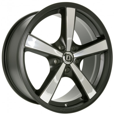 Diewe Wheels Trina II R18 W8 PCD5x120 ET45 DIA65.1 NeroInox - Black Matt