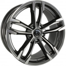 Diewe Wheels Avio R19 W7.5 PCD5x112 ET32 DIA66.6 Anthracite Front Polished