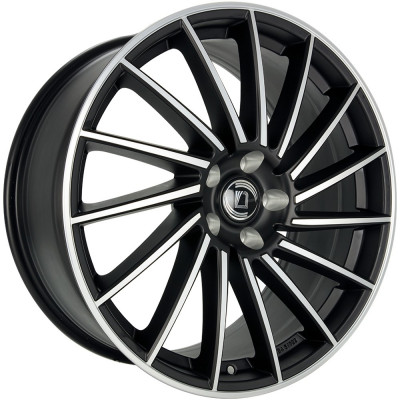 Diewe Wheels Briosa R18 W8 PCD5x115 ET48 DIA70.2 Black Diamond Matt