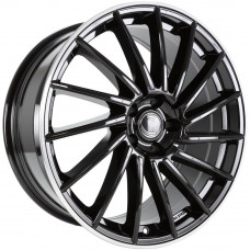 Diewe Wheels Briosa R18 W8 PCD5x108 ET40 DIA63.4 NeroS Machined