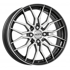 Dotz Limerock R16 W6.5 PCD4x98 ET35 DIA58.1 Gunmetal Front Polished