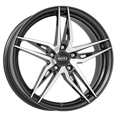 Dotz Interlagos R19 W7.5 PCD5x112 ET51 DIA57.1 Gunmetal Front Polished