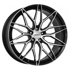 Dotz Suzuka R19 W8.5 PCD5x120 ET33 DIA72.6 Black Front Polished