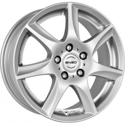Enzo W R16 W7 PCD5x112 ET35 DIA70.1 Silver