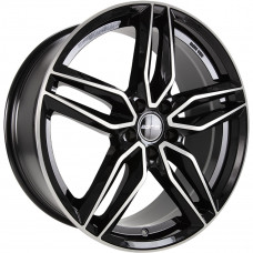 GMP Italia Fasten R17 W7.5 PCD5x108 ET40 DIA73.1 Black Diamond