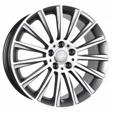 Keskin KT18 Turbo R19 W8.5 PCD5x112 ET45 DIA72.6 Palladium Front Polished