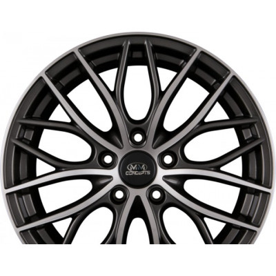 MM-Concepts MM01 R19 W8.5 PCD5x112 ET45 DIA66.6 Grey Front Polished