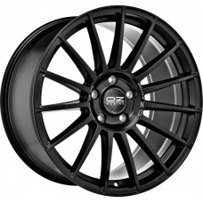 OZ Superturismo LM R17 W7.5 PCD5x100 ET35 DIA68.1 Matt Black + Silver Lettering