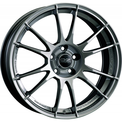 OZ Ultraleggera R17 W8 PCD5x100 ET48 DIA68.1 Matt Graphite Silver