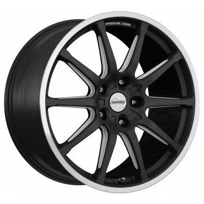 Speedline Corse SC1 Motorismo R20 W9 PCD5x112 ET52 DIA66.5 Racing Black Matt Polished