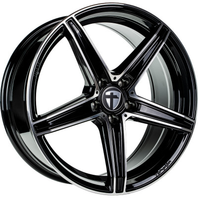 Tomason TN20 New R18 W8 PCD5x100 ET35 DIA63.4 Black Polished