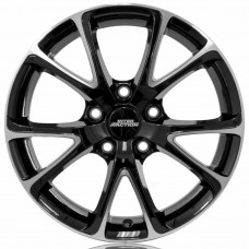 Inter Action Pulsar R18 W8 PCD5x114.3 ET40 DIA67.1 Gloss Black / Polished