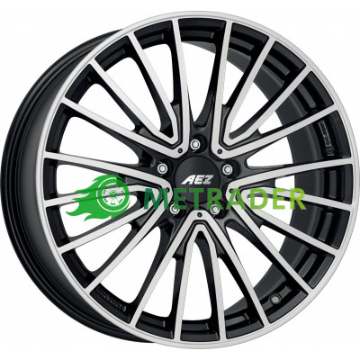 Aez Berlin R19 W9 PCD5x112 ET52 DIA66.6 Dark Black Polished