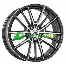 Aez Kaiman R17 W7.5 PCD5x108 ET40 DIA70.1 Gunmetal Front Polished