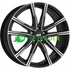 Aez Montreal R20 W8 PCD5x108 ET49.5 DIA63.4 Dark Black Polished